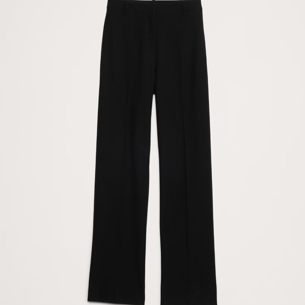 NWT Black sz 16 Banana Republic High Rise High Rise Straight City Stretch Pants - Picture 5 of 8